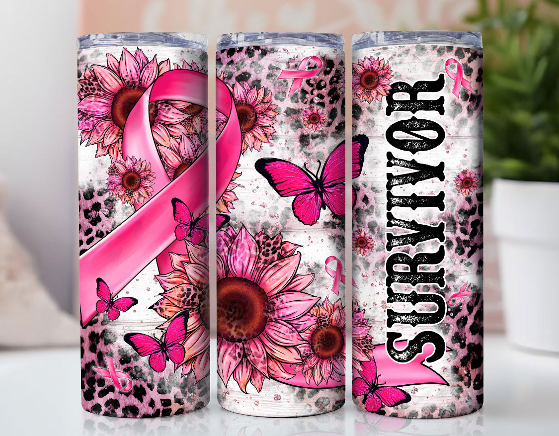 💗 Survivor Ribbon/Butterfly 💗