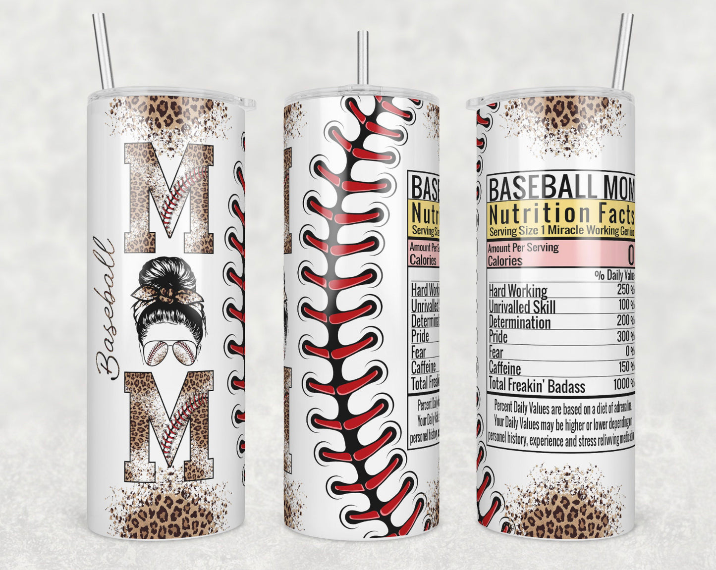 ⚾️ Baseball Mom Nutrition Facts ⚾️