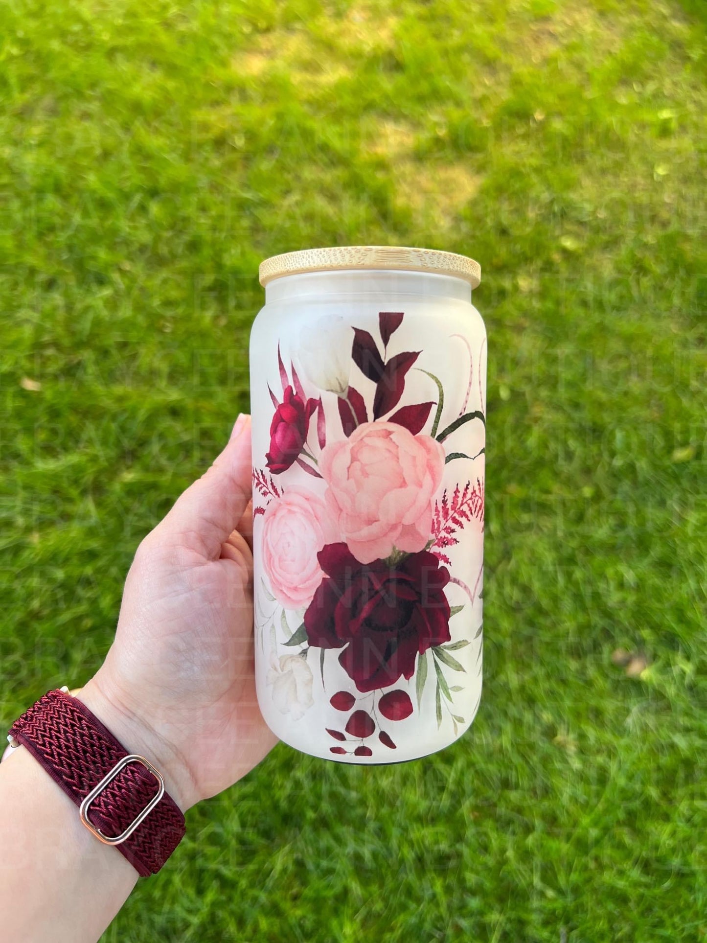 🌸💗 Mom Glass Tumbler (Frosted) 💗🌸