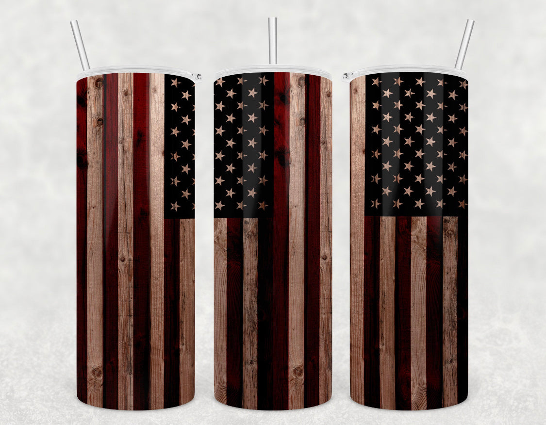 American Flag Distressed